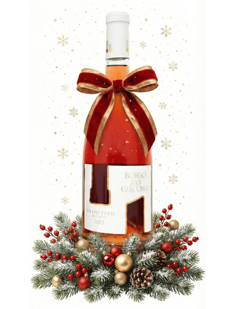 2 Bottiglie Primitivo Rosato